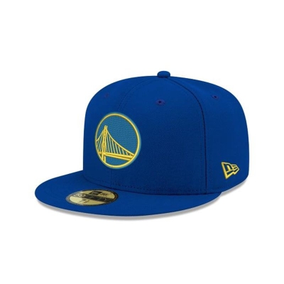 Blue Golden State Warriors Hat - New Era NBA OTC 59FIFTY Fitted Caps USA3401692